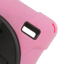 Heavy Duty Shockproof Stand Protector Case Pink For Amazon Fire 7