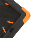 Heavy Duty Shockproof Stand Tablet Protector Case Orange For Amazon Fire 7