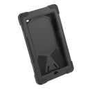 Heavy Duty Shockproof Stand Protector Case Black For Amazon Fire 7