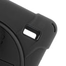 Heavy Duty Shockproof Stand Protector Case Black For Amazon Fire 7