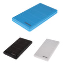 White Silicone USB3.0 2.5'' External Hard Drive Mobile Disk HDD Enclosure/Case Box