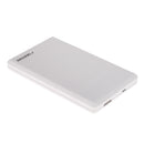 White Silicone USB3.0 2.5'' External Hard Drive Mobile Disk HDD Enclosure/Case Box
