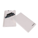 White Silicone USB3.0 2.5'' External Hard Drive Mobile Disk HDD Enclosure/Case Box
