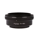 FOTGA Lens Adapter Mount Ring for Canon FD to SONY NEX E NEX-3 NEX-5 NEX-3C