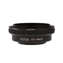 FOTGA Lens Mount for Canon FD to Micro 4/3 Adapter Ring EP-1 EP-2 GF1 G1