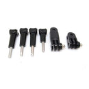 Three-Way Pivot Arm Assembly Extension + Thumb Knob Screws for GoPro Hero