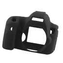 Protective Soft Silicone Skin Case Cover for Canon EOS 6D DSLR Camera Black