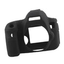 Protective Soft Silicone Skin Case Cover for Canon EOS 6D DSLR Camera Black
