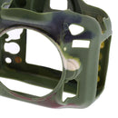 Protective Soft Silicone Shockproof Case Cover for Nikon D7100 D7200 DSLR Camera Camo