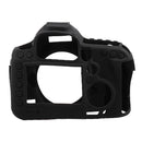 Protective Silicone Shockproof Case Cover for Canon 5D3 5DS 5DSR DSLR Camera Black