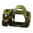 Anti-Scratch Soft Silicone Protective Body Cover Case Skin for Canon 5D3 DSLR Camera Camo