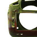 Anti-Scratch Soft Silicone Protective Body Cover Case Skin for Canon 5D3 DSLR Camera Camo