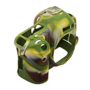 Anti-Scratch Soft Silicone Protective Body Cover Case Skin for Canon 5D3 DSLR Camera Camo