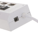 Slim 4-Port USB 2.0 Hub High Speed Portable Compact Adapter For PC Laptop