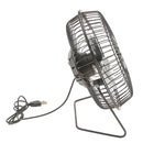 6'' Fan Portable Mini Desktop Desk Table Electric Fans Travel Home Office Gray