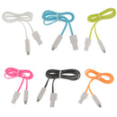 2 in 1 USB Data Charging Charger Cable OTG Cord for Android Phones iPhone White