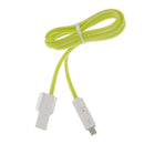 2 in 1 USB Data Charging Charger Cable OTG Cord for Android Phones iPhone Green