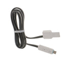 2 in 1 USB Data Charging Charger Cable OTG Cord for Android Phones iPhone Black