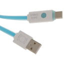 1Meter USB3.1 TypeC Data Charger Charging Cable for USB Type-C Device Blue