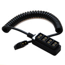 Photo Studio Accessories Male D-Tap B Type Power Tap to 4 Female D-Tap P-Tap Hub Adapter for Photography Power