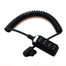 Photo Studio Accessories Male D-Tap B Type Power Tap to 4 Female D-Tap P-Tap Hub Adapter for Photography Power