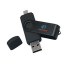 Swivel USB 2.0 Flash Memory Key Stick Pen Drive Storage Thumb U Disk Black 64GB
