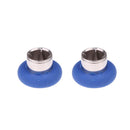 8pcs Bumper Button for Xbox One Elite Controller + Screwdriver +Storage Bag Blue