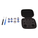 8pcs Bumper Button for Xbox One Elite Controller + Screwdriver +Storage Bag Blue