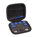 8pcs Bumper Button for Xbox One Elite Controller + Screwdriver +Storage Bag Blue
