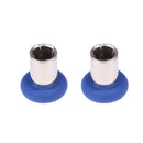 8pcs Bumper Button for Xbox One Elite Controller + Screwdriver +Storage Bag Blue
