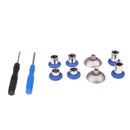 8pcs Bumper Button for Xbox One Elite Controller + Screwdriver +Storage Bag Blue
