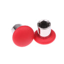 8Pcs Thumb Grips Stick +Bumper Trigger Button for XBOX ONE Elite Controller Red
