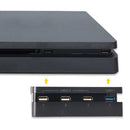 USB 2.0/3.0 Extender Splitter Adapter Converter 4 Port Hub For PS4 Slim