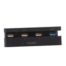 USB 2.0/3.0 Extender Splitter Adapter Converter 4 Port Hub For PS4 Slim