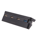 USB 2.0/3.0 Extender Splitter Adapter Converter 4 Port Hub For PS4 Slim