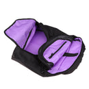 Multi-functional Large Capacity 2in 1 Camera Shoulder Bag Waterproof Backpack Laptop Case Bag Purple