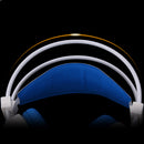 Wired Gaming Headset LED Headphones Surround for Mac Laptop Computer White