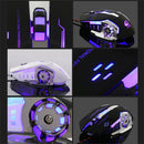 4000DPI Optical Adjustable 6D Button Wired Gaming Game Mice for Laptop PC White