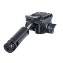 VT-930 Camera Tripod with 1/4" Screw Pan Tilt Head & Phone Clip for DSLR