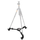Universal Photography Heavy Duty Tripod Dolly w/ Wheels Adjustable Leg Mount