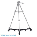 Universal Photography Heavy Duty Tripod Dolly w/ Wheels Adjustable Leg Mount