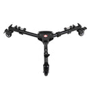 Universal Photography Heavy Duty Tripod Dolly w/ Wheels Adjustable Leg Mount