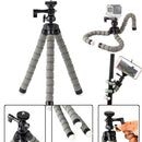 Universal Mini Flexible Stand Tripod Mount +Free Holder for Gopro Cell Phone
