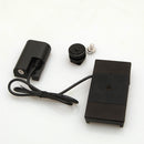 LP-E6 Dummy Battery F-970 Power Supply Plate Mount for Canon 5D2 5D3 7D 60D Black