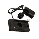 LP-E6 Dummy Battery F-970 Power Supply Plate Mount for Canon 5D2 5D3 7D 60D Black