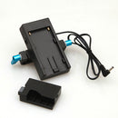 LP-E8 Power Supply Plate Mount + Rod Clamp for F970 Battery 550D 600D 650D