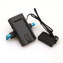 LP-E8 Power Supply Plate Mount + Rod Clamp for F970 Battery 550D 600D 650D