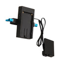 LP-E8 Power Supply Plate Mount + Rod Clamp for F970 Battery 550D 600D 650D