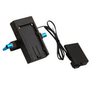 LP-E8 Power Supply Plate Mount + Rod Clamp for F970 Battery 550D 600D 650D