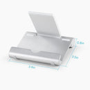 Multi-Angle Aluminum Stand Holder Universal for Tablets E-readers Smartphone